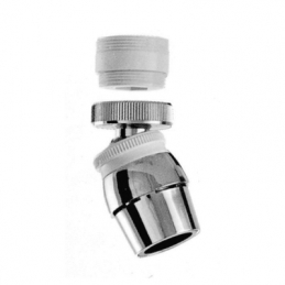 Snodo Doccetta E Aeratore Cromato - Bianco-cromo 241-0431