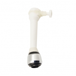 Cannuccia Aeratore A Due Getti - Bianco-cromo 241-045