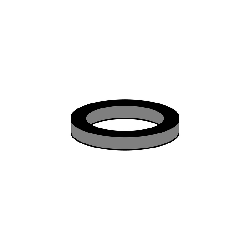 10 Pz Guarnizioni In Gomma Per Cartuccia Interna - M22 - 16 X 20,8 X 1,5 Mm 241-100-M22