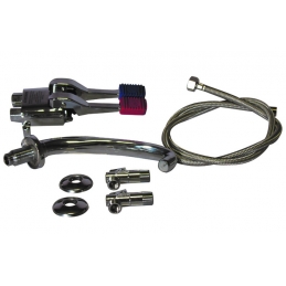 Kit Rubinetto Pedale 2 Vie Esterno A Pavimento - - 242-121