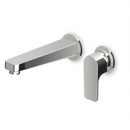 Lavabo Incasso Con Miscelatore Serie Wind - Cromo 250-W112
