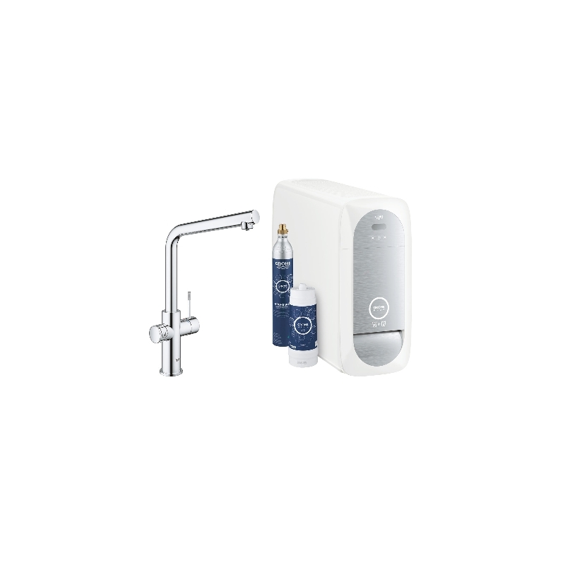 Miscelatore Per Lavello Grohe Blue Home Con Sistema Filtrante Acqua - Cromo 273-H31454-001