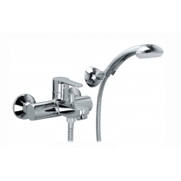 Miscelatore Monoc. Vasca Con Supporto A Snodo Linea Blu - Cromo 274-B230