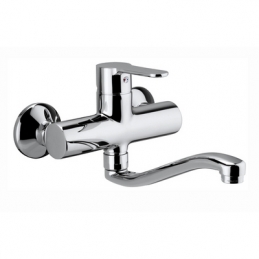 Miscelatore Monoc. Lavello A Muro Linea Blu - Cromo 274-B250