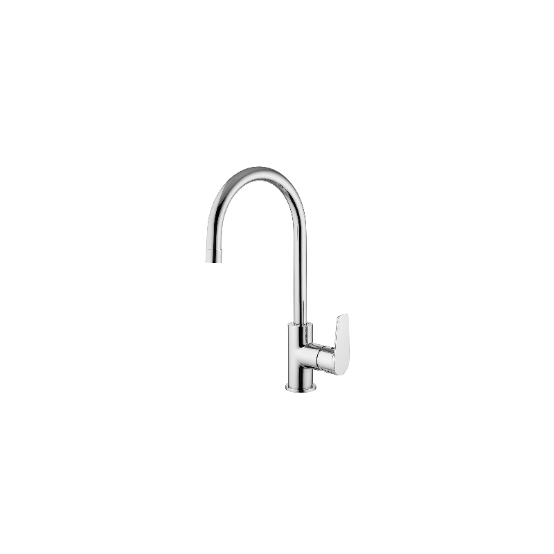 Miscelatore Monoc. Lavello Canna Alta Linea Lime - Cromo 274-L062