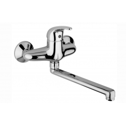 Miscelatore Monoc. Lavello A Muro Nettuno Due - Cromo 274-N350