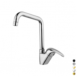 Miscelatore Monoc. Lavello Nettuno Due - Cromo 274-N360