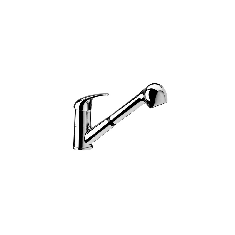 Miscelatore Monoc. Lavello Con Doccia Estraibile Nettuno Due - Cromo 274-N361
