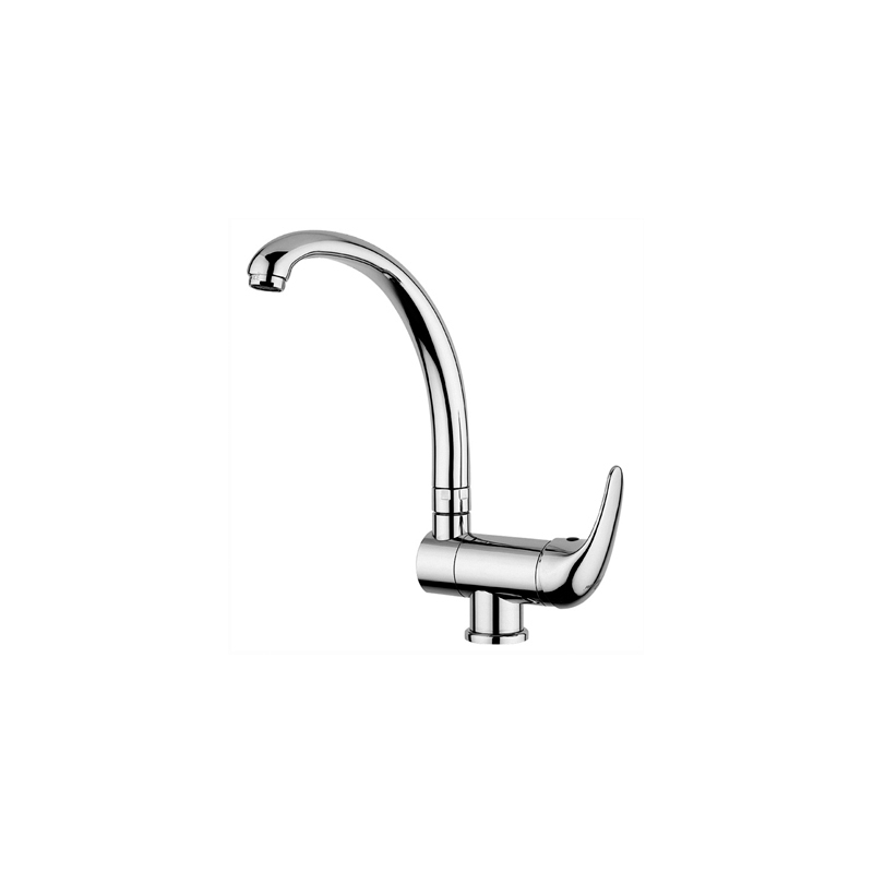 Monoc. Lavello Canna Pieghevole Sottofinestra Linea Nettuno Due - Cromo 274-N364
