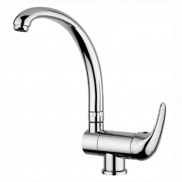 Monoc. Lavello Canna Pieghevole Sottofinestra Linea Nettuno Due - Cromo 274-N364