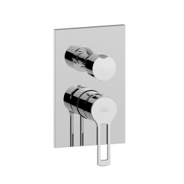 Miscelatore Monoc. Incasso Doccia Con Dev. 3 Vie Ringo - Cromo 274-R546