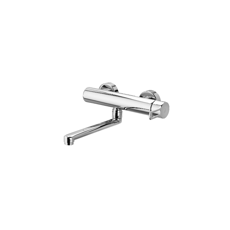 Miscelatore Monoc. Lavello A Muro Linea Ringo - Cromo 274-R550