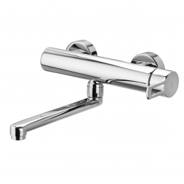 Miscelatore Monoc. Lavello A Muro Linea Ringo - Cromo 274-R550