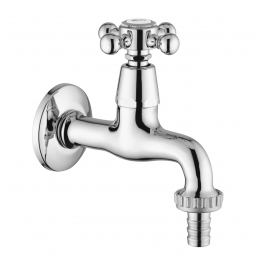 Rubinetto Con Portagomma Serie Viola - Cromo 274-TV211