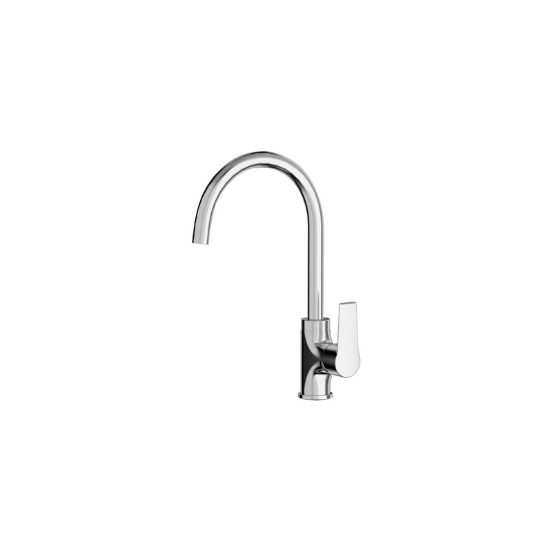 Miscelatore Monocomando Lavello Con Canna Girevole Linea Ten - Cromo 276-T362
