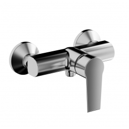 Miscelatore Monocomando Esterno Doccia Linea Ten - Cromo 276-T370