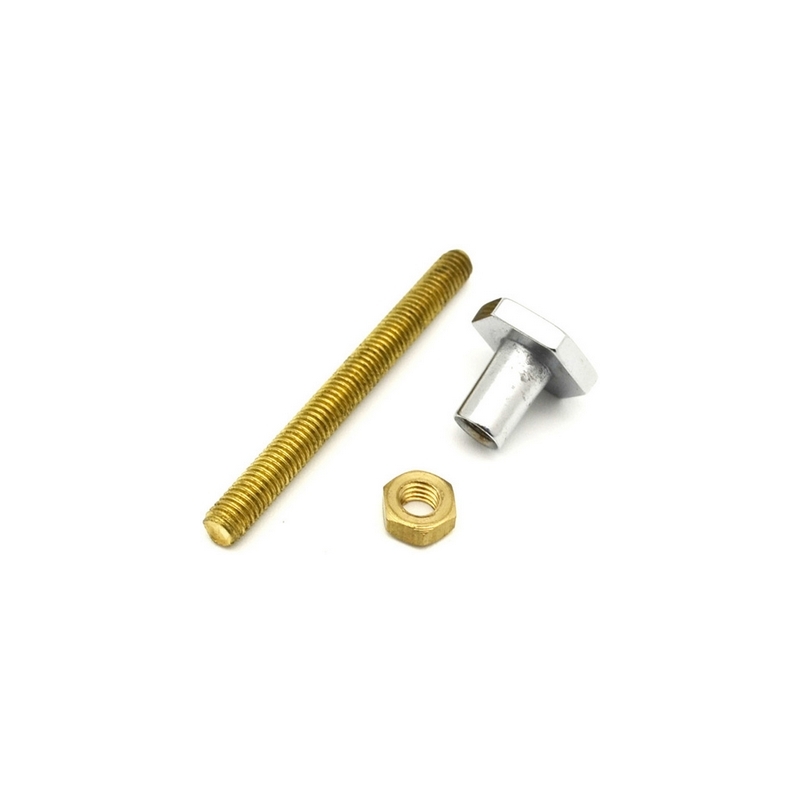 Confezione (Pz.10) Gambetti-Dadini-Pastiglie Cromate 133-979028