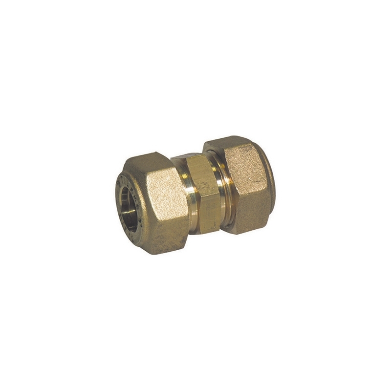 Raccordo Diritto Intermedio Doppio O-ring Tiemme Gas - 10 303-1351-10