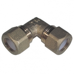 Gomito Doppio Per Rame Con Ogiva Teflon Tiemme - 3/8 X 10 311-1203-0310