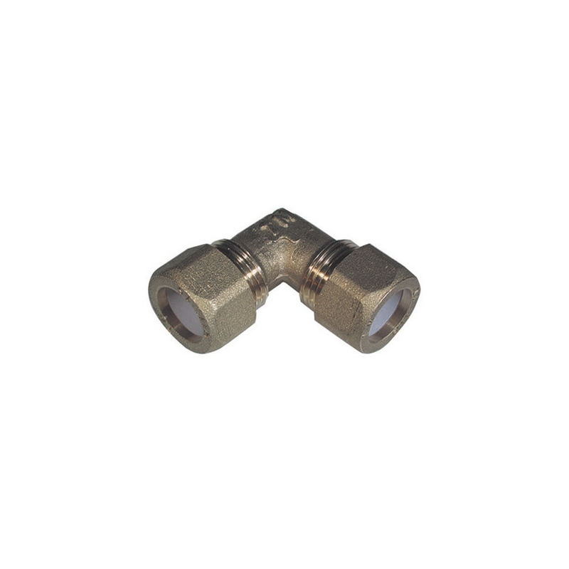 Gomito Doppio Per Rame Con Ogiva Teflon Tiemme - 1/2 X 14 311-1203-0414