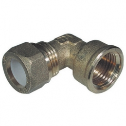 Gomito Femmina Per Rame Con Ogiva Teflon Tiemme - 3/4 X 12 311-1205-0512