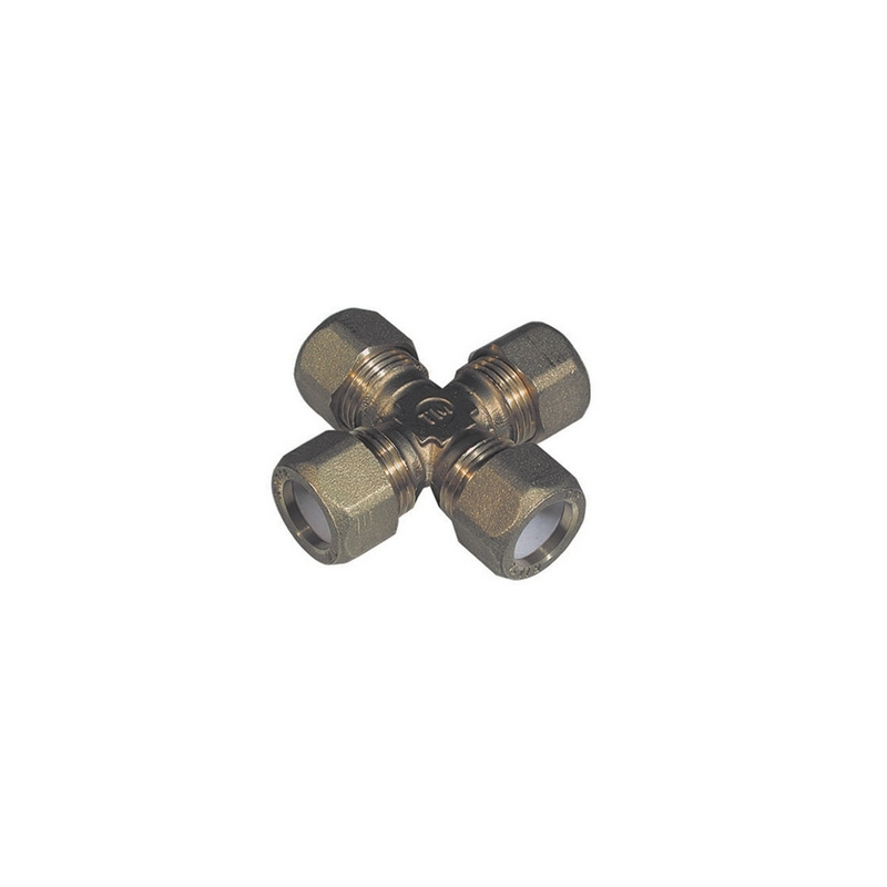 Croce Con 4 Dadi Per Rame Con Ogiva Teflon Tiemme - 1/2 X 14 311-1210-0414