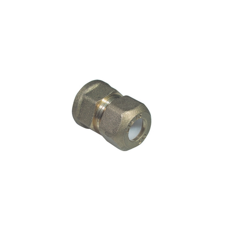 Nipple Femmina Bicono Per Rame Con Ogiva Teflon Tiemme - 1/2 X 10r 311-1252-0410