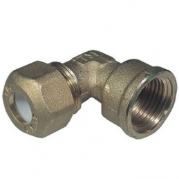Gomito Femmina Per Rame Con Ogiva Teflon Tiemme - 1/2 X 10r 311-1255-0410