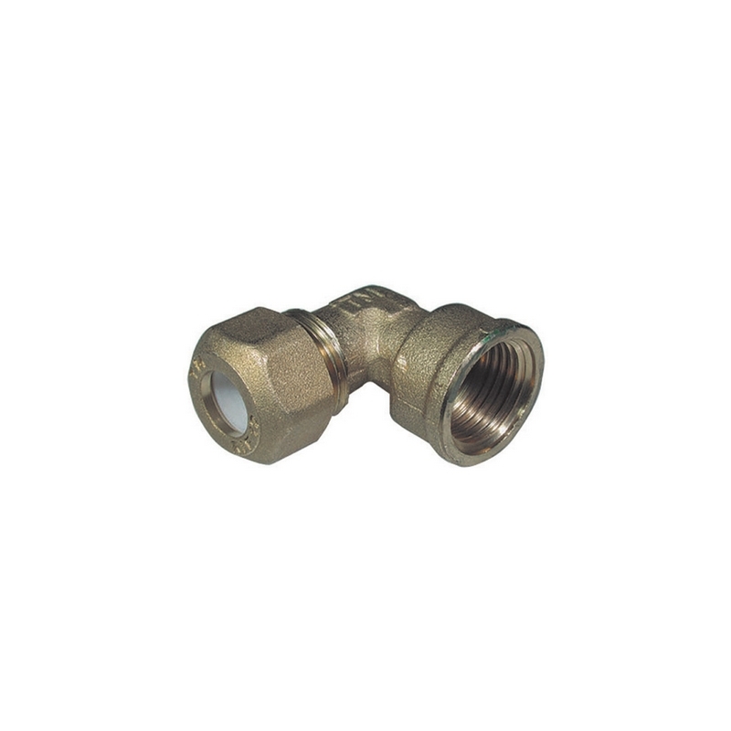 Gomito Femmina Per Rame Con Ogiva Teflon Tiemme - 3/4 X 16r 311-1255-0516