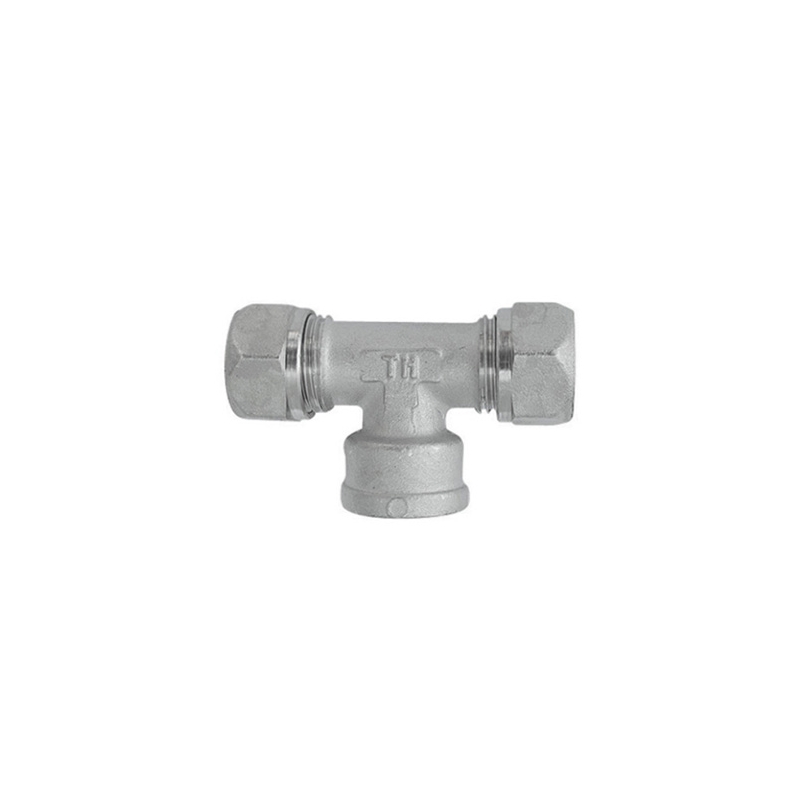 Raccordo A Tee Femmina Tiemme Per Multistrato - 1/2 X 16 313-1609-0416