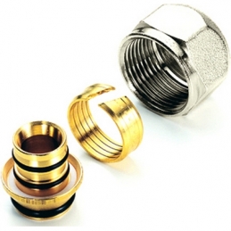 Adattatore Per Tubo Multistrato Nichelato - 26 X 3.0 313-1636N06-2630