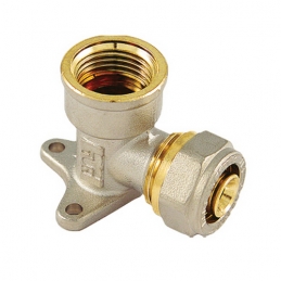 Raccordo Curvo Femmina Con Flangia Serie Ins Per Multistrato - 1/2 X 16 313-IN1606-0416