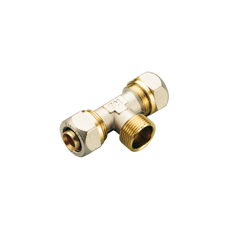 Raccordo A T Maschio Serie Ins Per Multistrato - 20 X 3/4 X 20 313-IN1608-0520 Raccordo A T Maschio Serie Ins Per Multistrato - 20 X 3/4 X 20 313-IN1608-0520