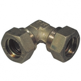 Gomito A 90° Doppio O-ring Tiemme - 12 314-1303-12