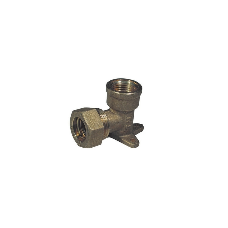 Gomito A 90° Con Flangia A 3 Fori O-ring Femmina - 1/2 X 12 314-1306-0412