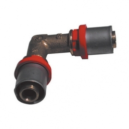 Raccordo Press Curvo Doppio Per Multistrato - 16 -conf 317-1653-K16