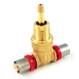 Valvola Con Vitone Da Incasso 2 Vie Per Multistrato - Diam. 20 317-1696-20