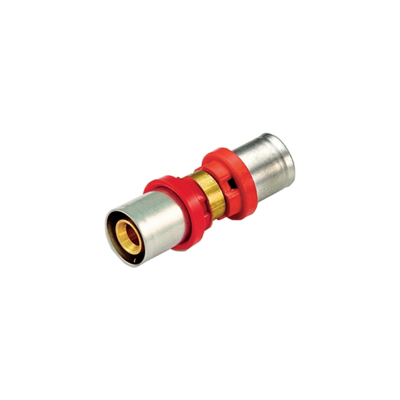 Raccordo Press Diritto Doppio Compact Per Multistrato - 20 X 2,0 -20 X 2,0 317-CT1651-2020