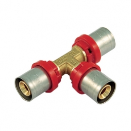 Raccordo Press A T Compact Per Multistrato - 20 X 2,0 - 20 X 2,0 - 20 X 2,0 317-CT1657-2020