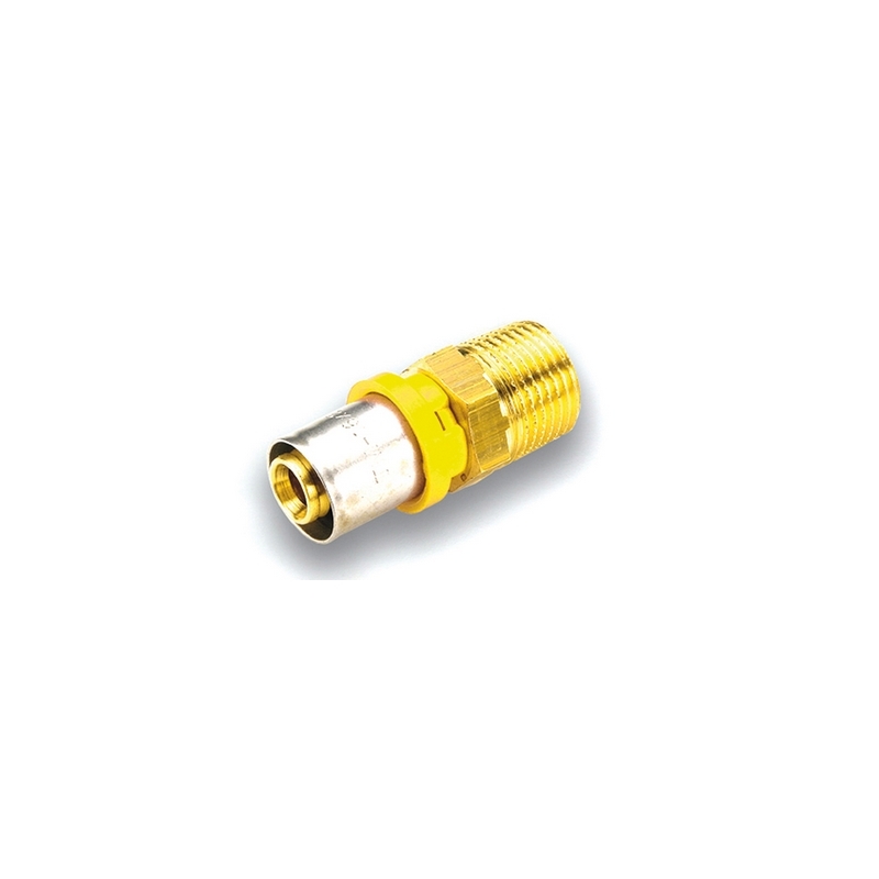 Raccordo Per Multistrato Gas Diritto Maschio - 26 X 1" 317-G2650-2606