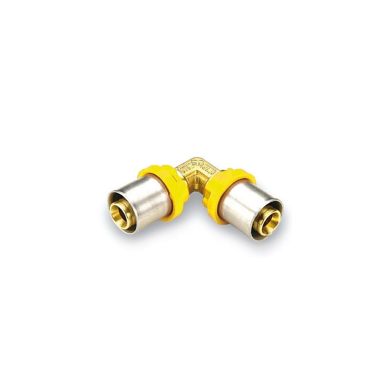 Raccordo Per Multistrato Gas Curvo Doppio - Diam. 26 317-G2653-26