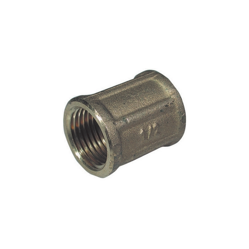 Manicotto Diritto Ff Ottone Giallo - 1" 319-1550-06