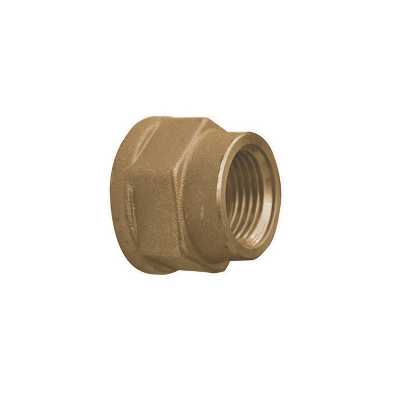 Manicotto Ridotto Diritto Femmina/femmina In Ottone Giallo - 1" X 1/2 319-1550R-64