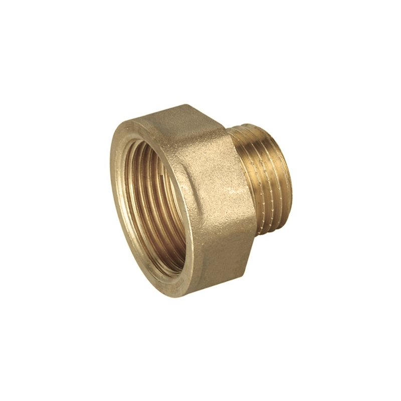 Prolunga Ridotta In Ottone Giallo Mf - Mf 3/8 X 1/2 319-1551R-34