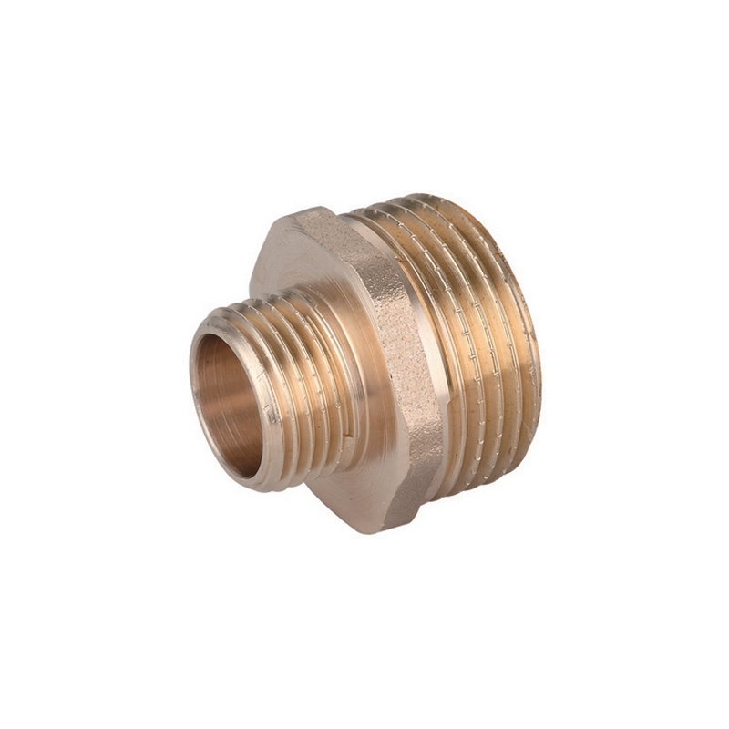 Nipples Diritto Ridotto Mm Ottone Giallo - 1/2 X 3/8 319-1552R-43
