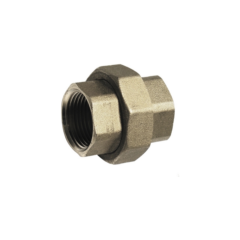 Raccordo Diritto Ff 3 Pezzi Ottone Giallo - 3/4" 319-1557CP-05