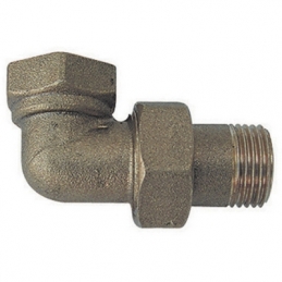 Raccordo Curvo Mf 3 Pezzi Ottone Giallo - 1" 319-1565-06