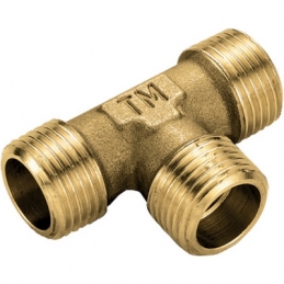Tee Mmm In Ottone Giallo - 3/4 X 3/4 X 3/4 319-1572-05