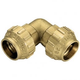 Raccordo Curvo Doppio In Ottone Tiemme - Diam. 40 332-T3463CR-40