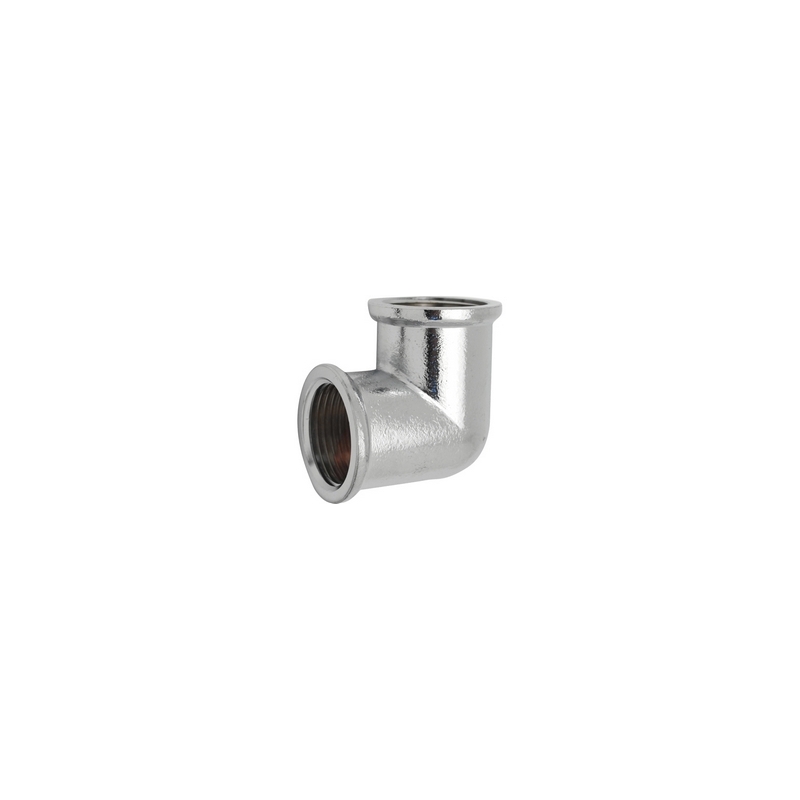 Gomito Ff In Ottone Cromo Ibp - 1/2" -conf 343-B8090-K04